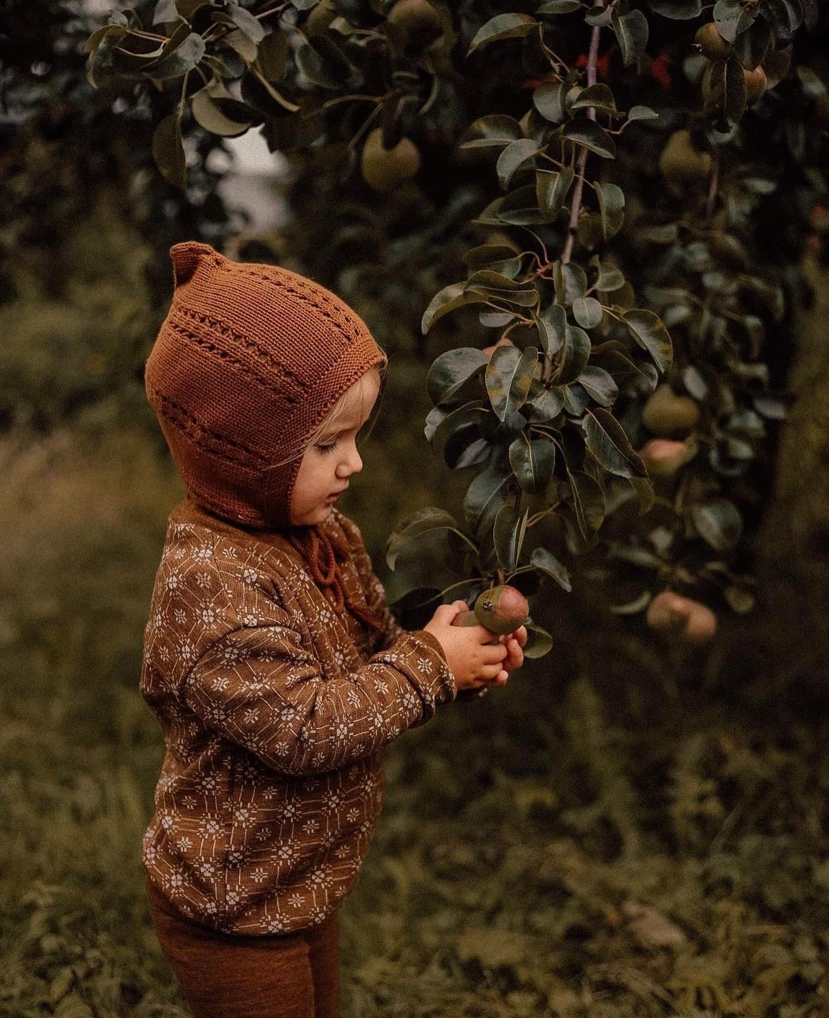 Handmade Organic Cotton Baby Hat