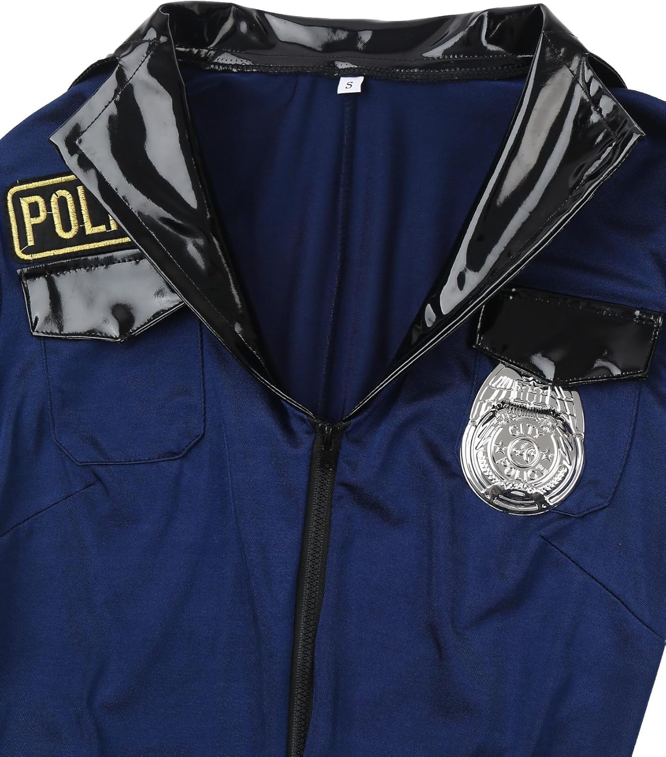 Mens Police Costume Set Role-Playing Uniform