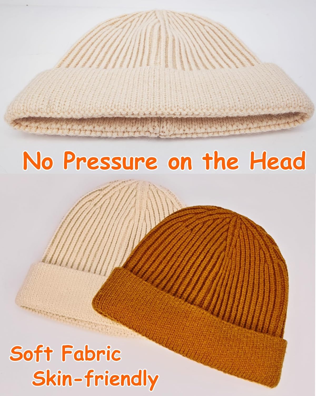 Wool Acrylic Baby Beanie Hat for Kids