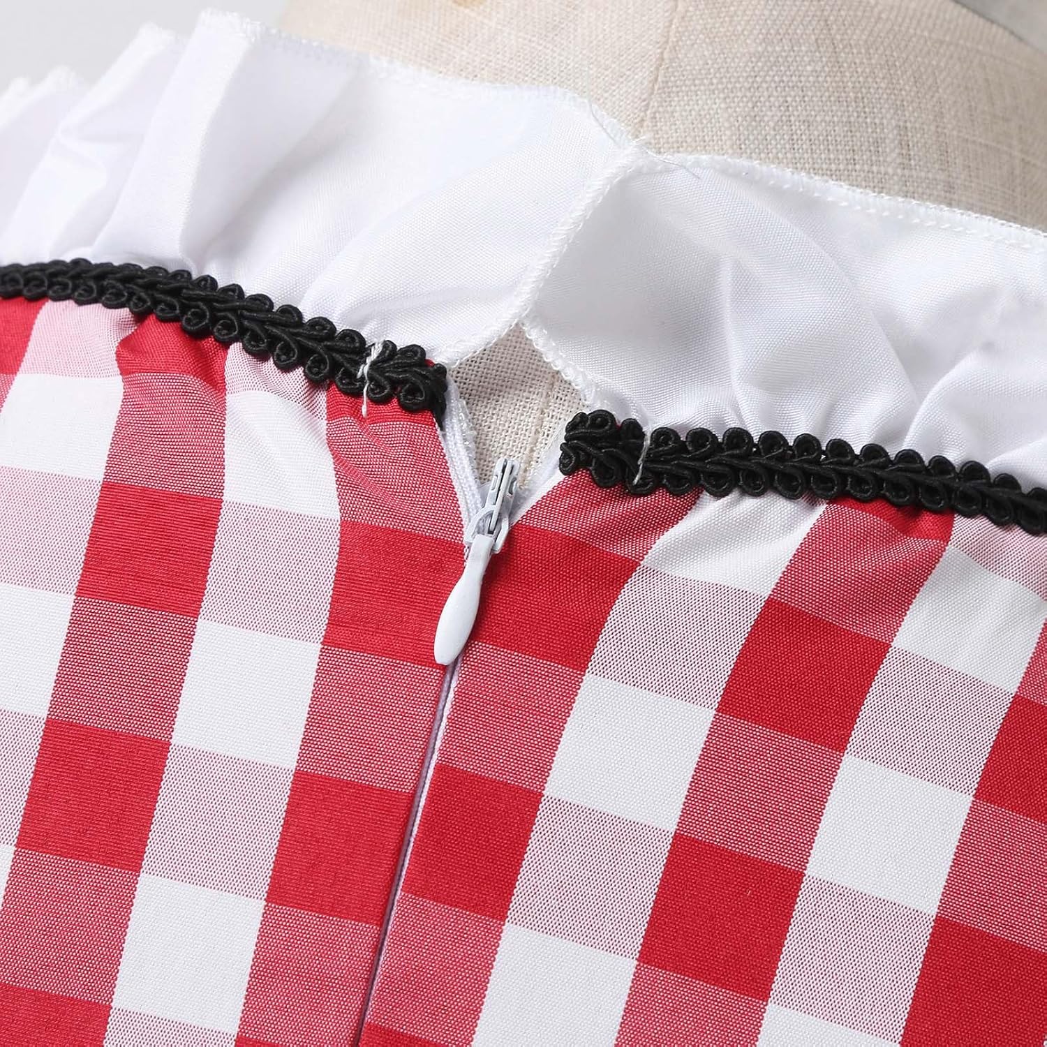 OVG Halloween Womens German Dirndl Dress Cosplay Costume - Bavarian Oktoberfest impressed