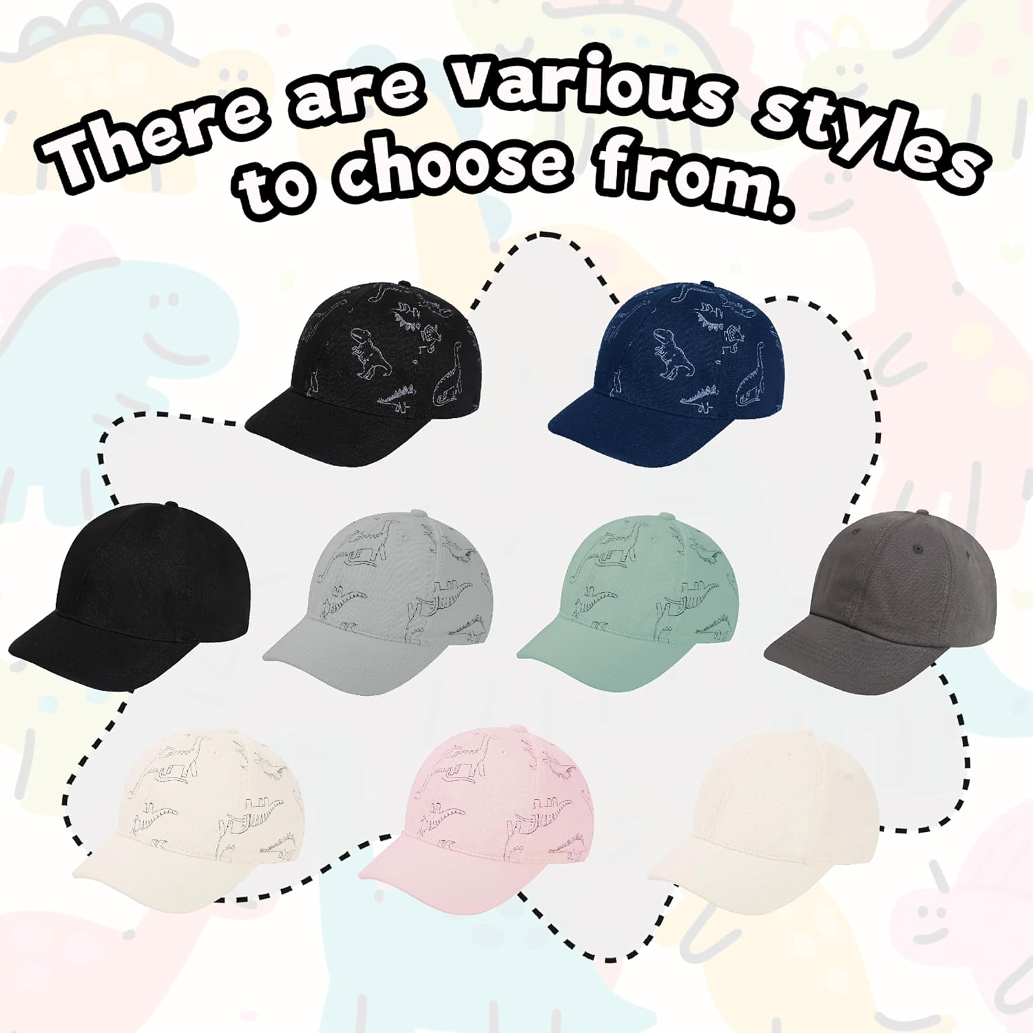 Adjustable Toddler Baseball Hat