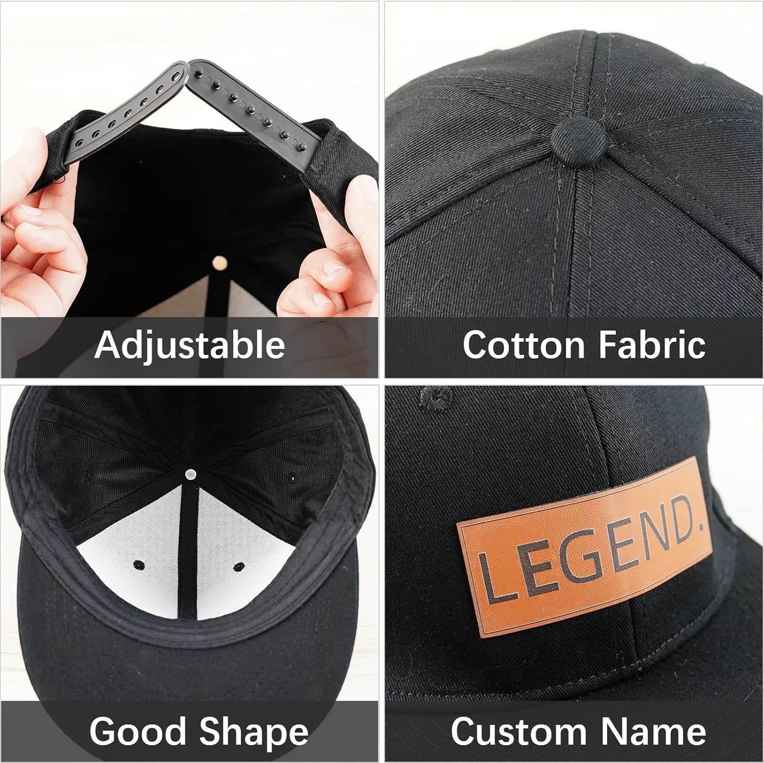 Personalized Baby Names - Adjustable Sport Cap Dyoart