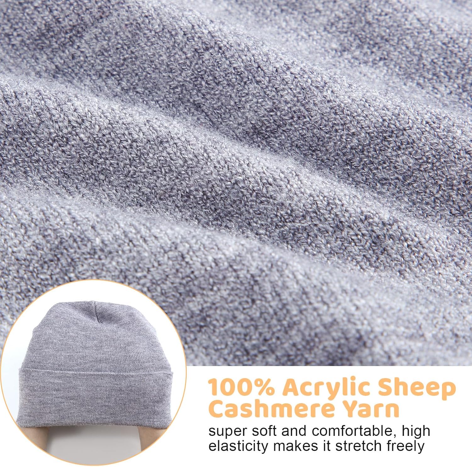 SATINIOR 4 Unisex Toddler Beanies 0-36 Months
