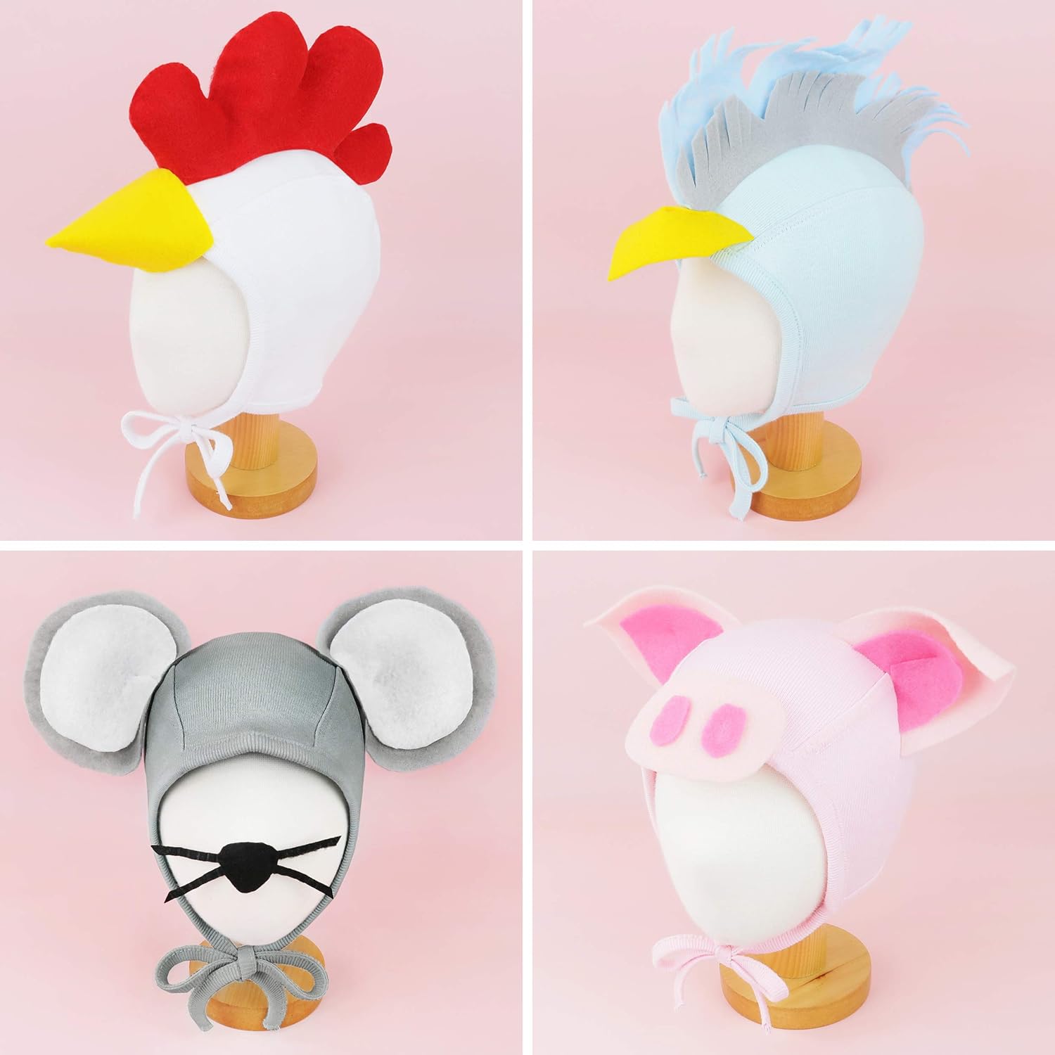 Soft 100 Cotton Baby Hats for Toddlers