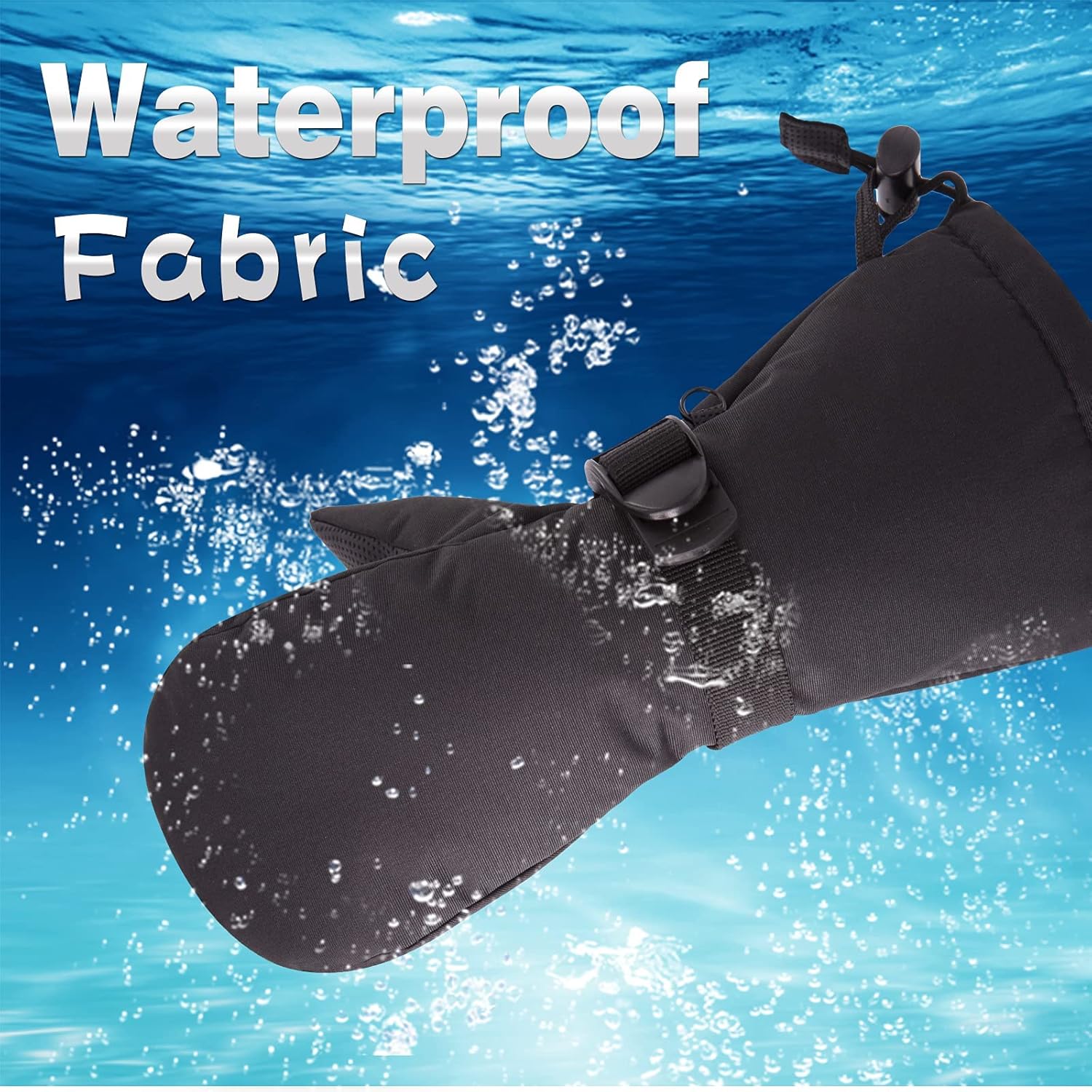 BAVST Winter Kids Waterproof Gloves for Boys Girls