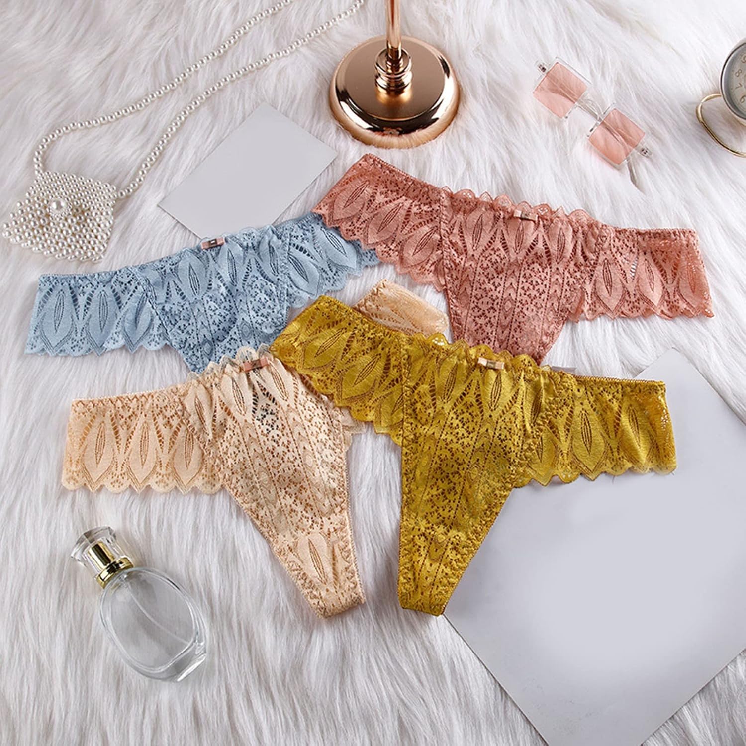 Cotton Lace Mid-Rise Brief