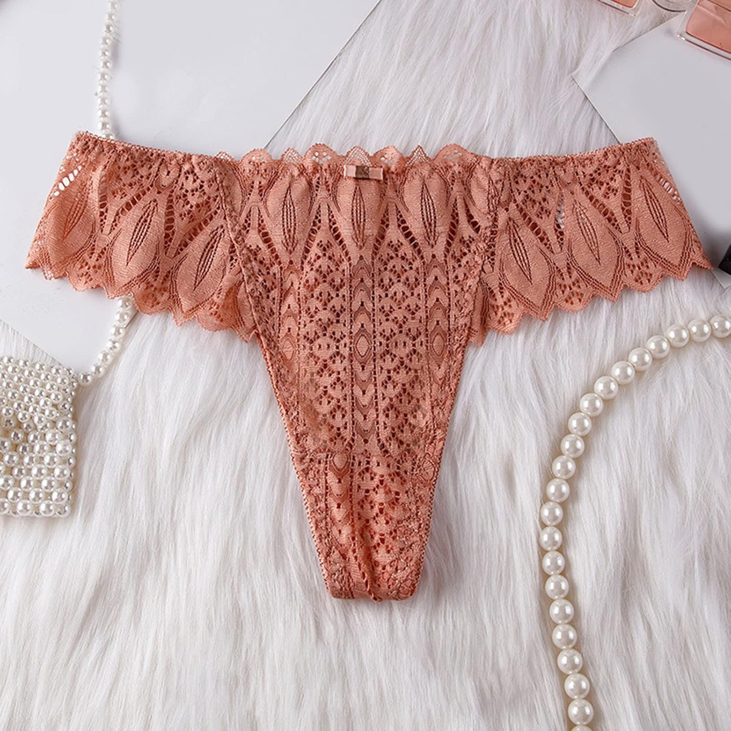 Cotton Lace Mid-Rise Brief