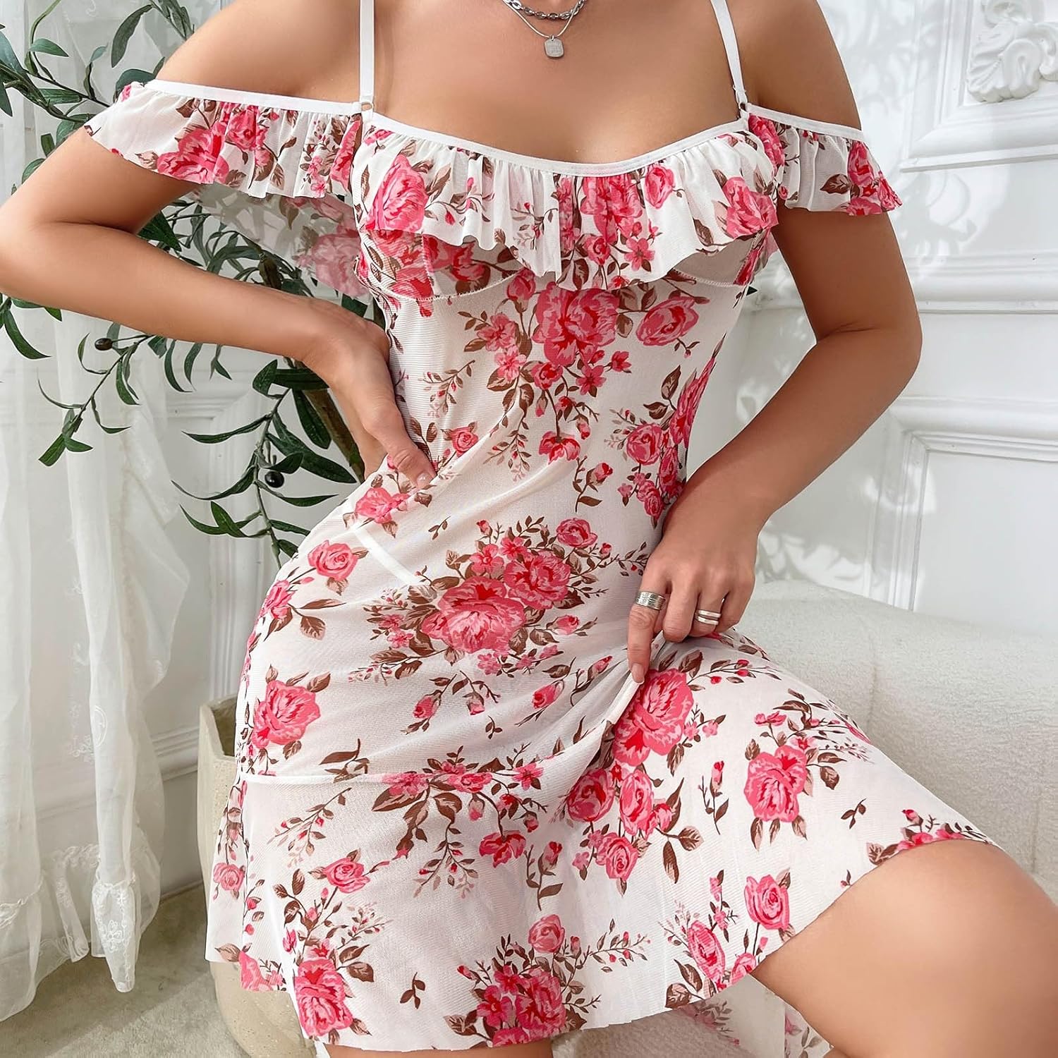 Hawaiian Maxi Dress