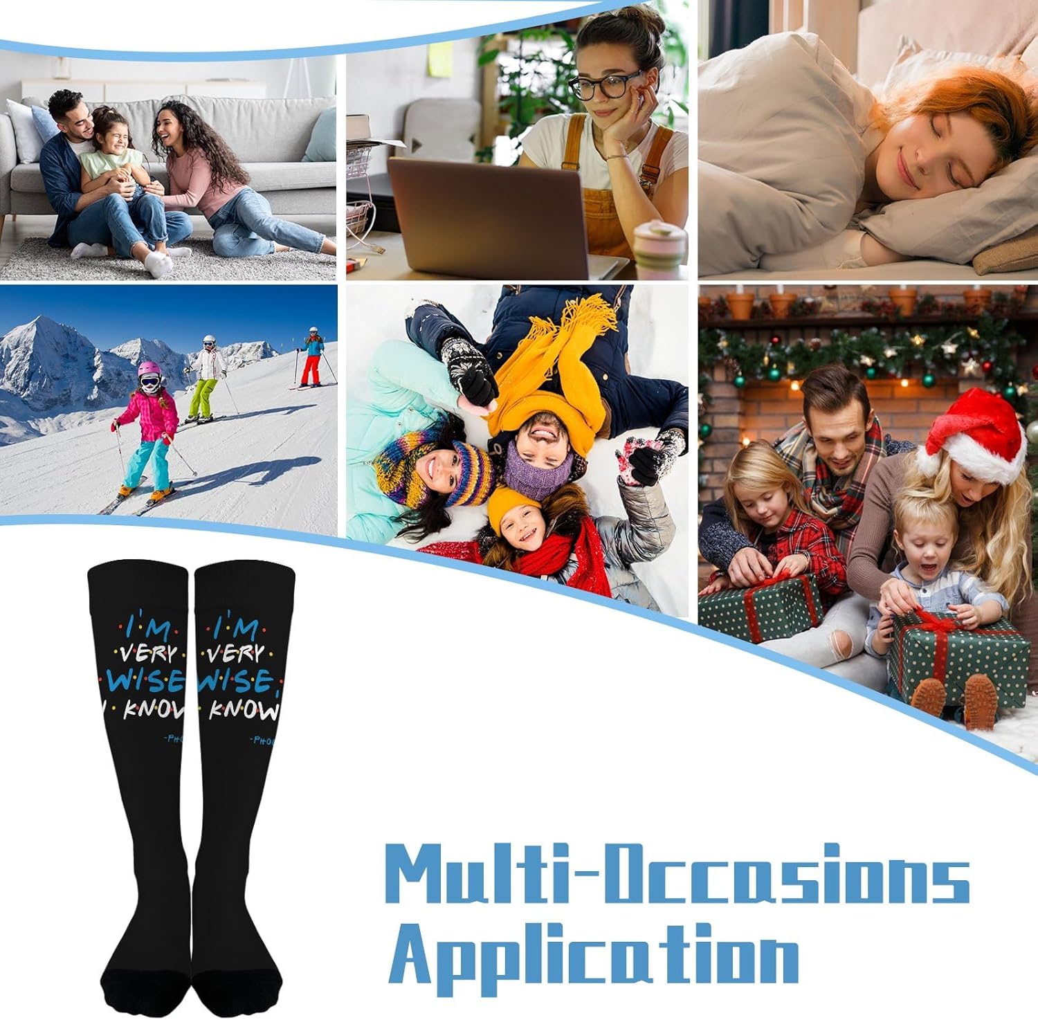 Crew Socks for Men Boys Gift