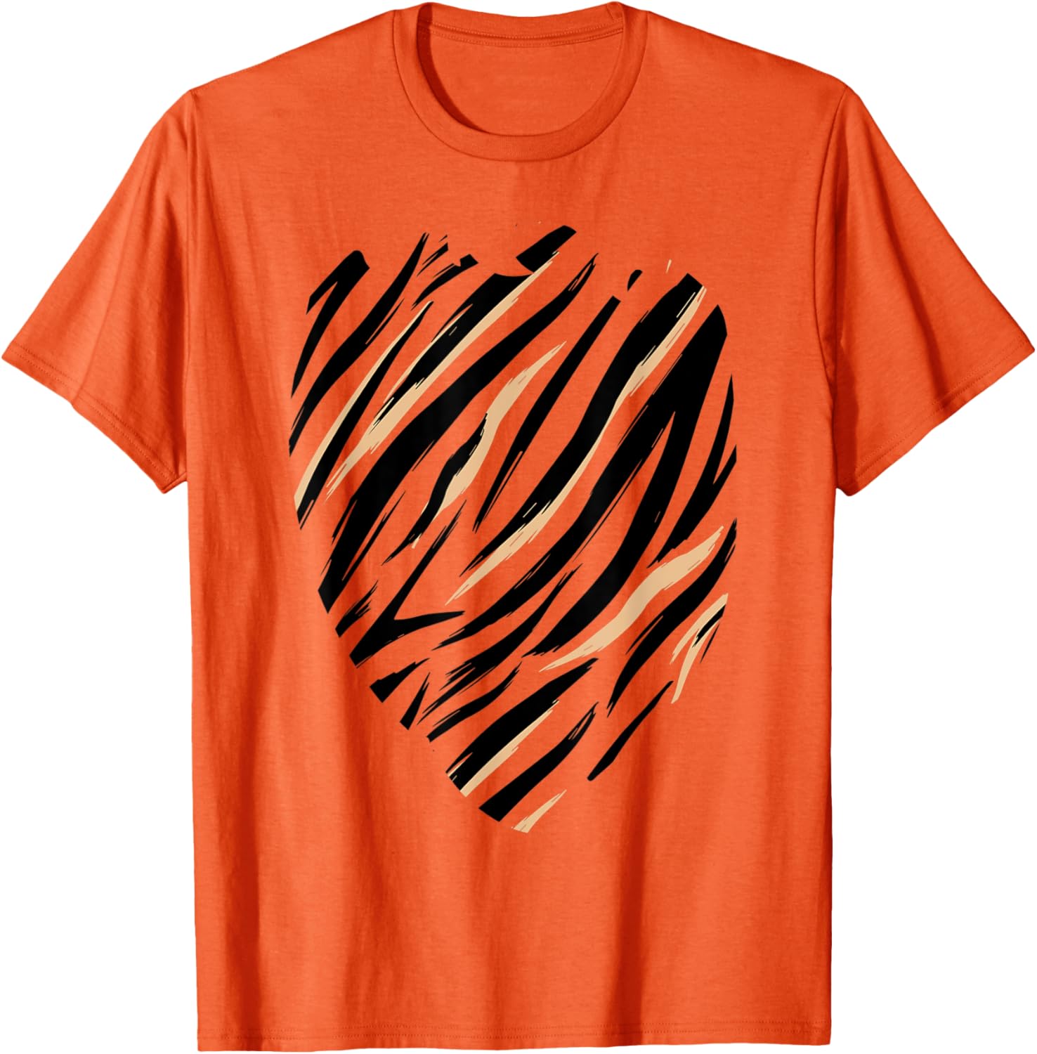 Easy DIY Halloween Tiger T-Shirt