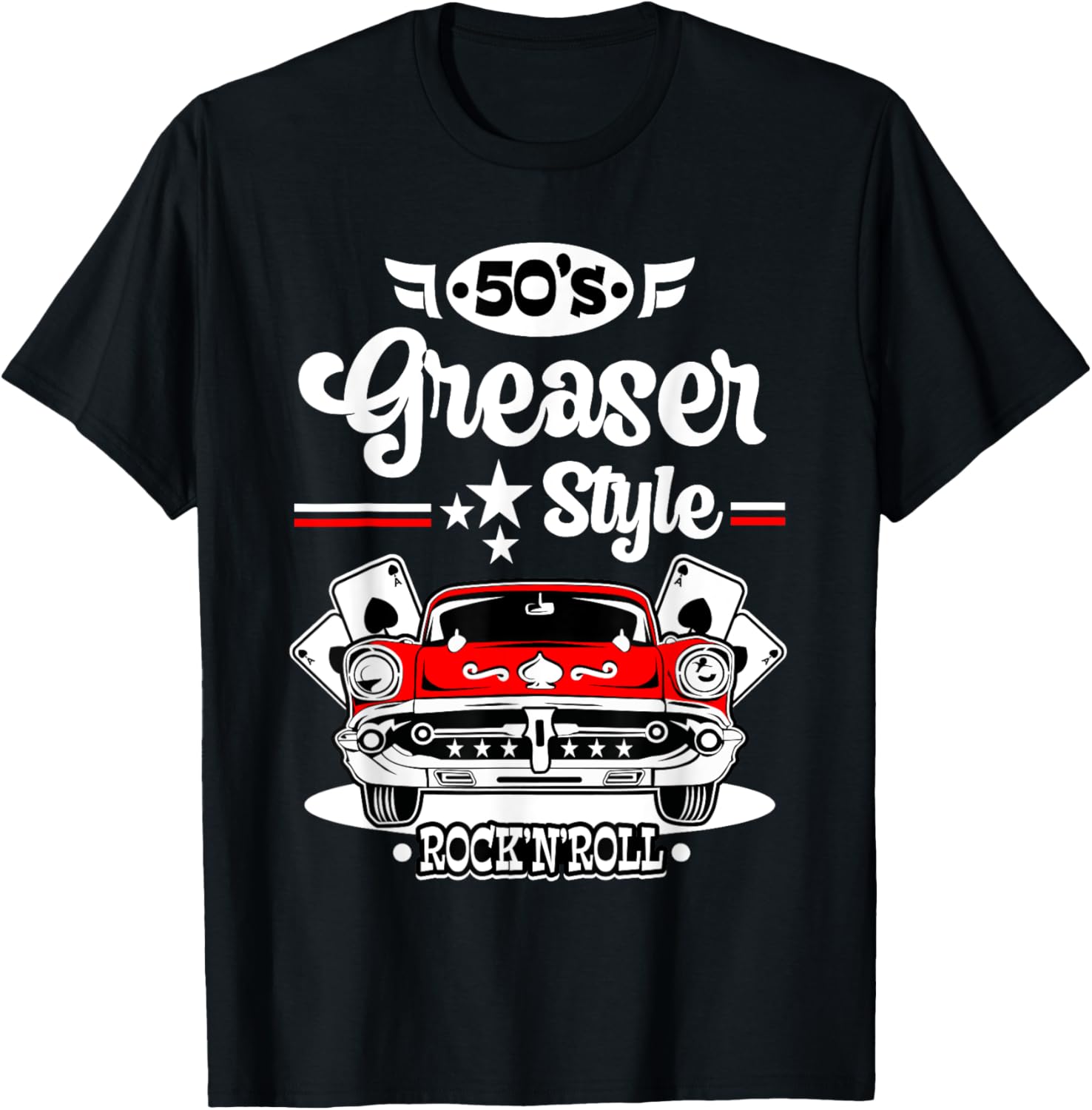 1950s Rockabilly T-Shirt Gift - Doo Wop Rock N Roll