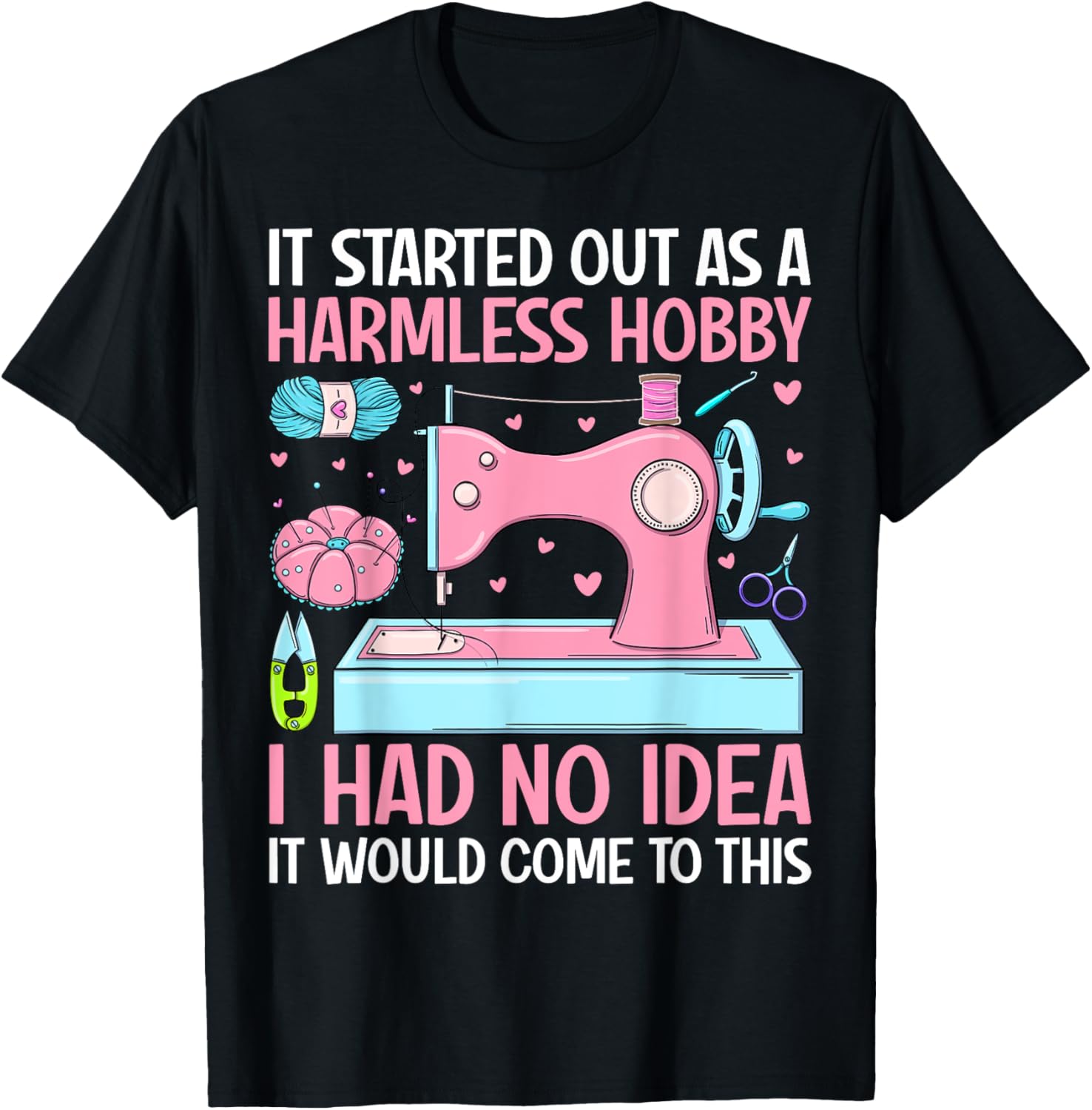 Quilted Sewing T-Shirt for Creatives