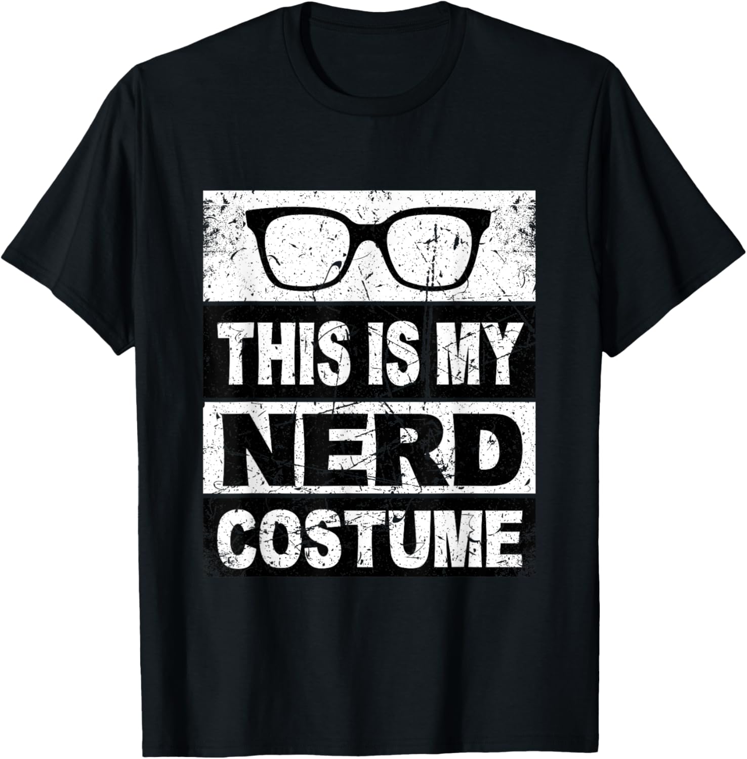 Lazy Nerdy Retro T-Shirt