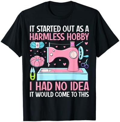 Quilted Sewing T-Shirt for Creatives