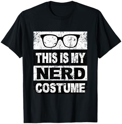 Lazy Nerdy Retro T-Shirt