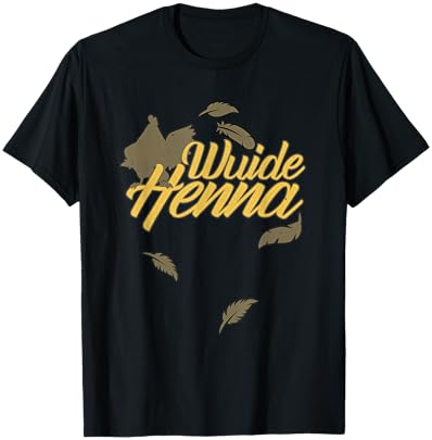 Funny Henna Print T-Shirt for Women